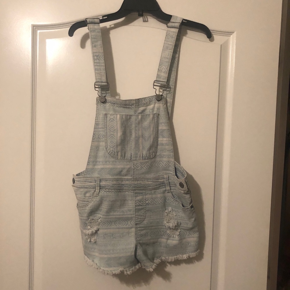 Tribal pattern Overalls